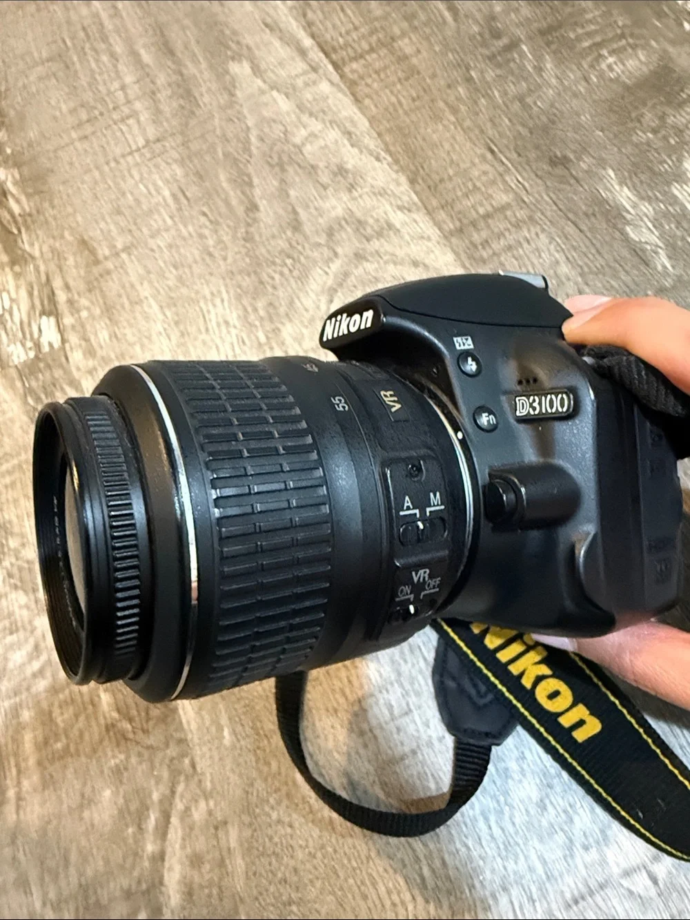 Nikon D3100 DSLR camera